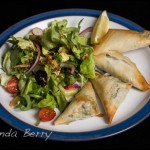 Spanakopitta and Salad