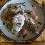 Peppered Mackerel with Horseradish Dressing