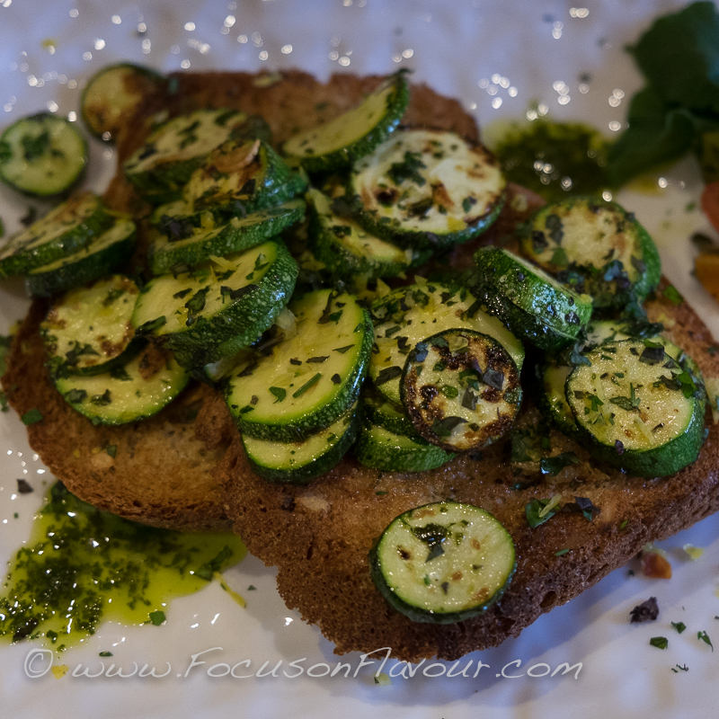 Courgettes with Herbs and Lemon