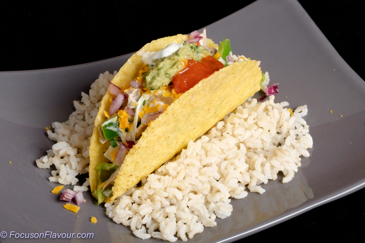 Creamy Turkey, Green Pepper and Jalapeno Tacos | Focus on Flavour